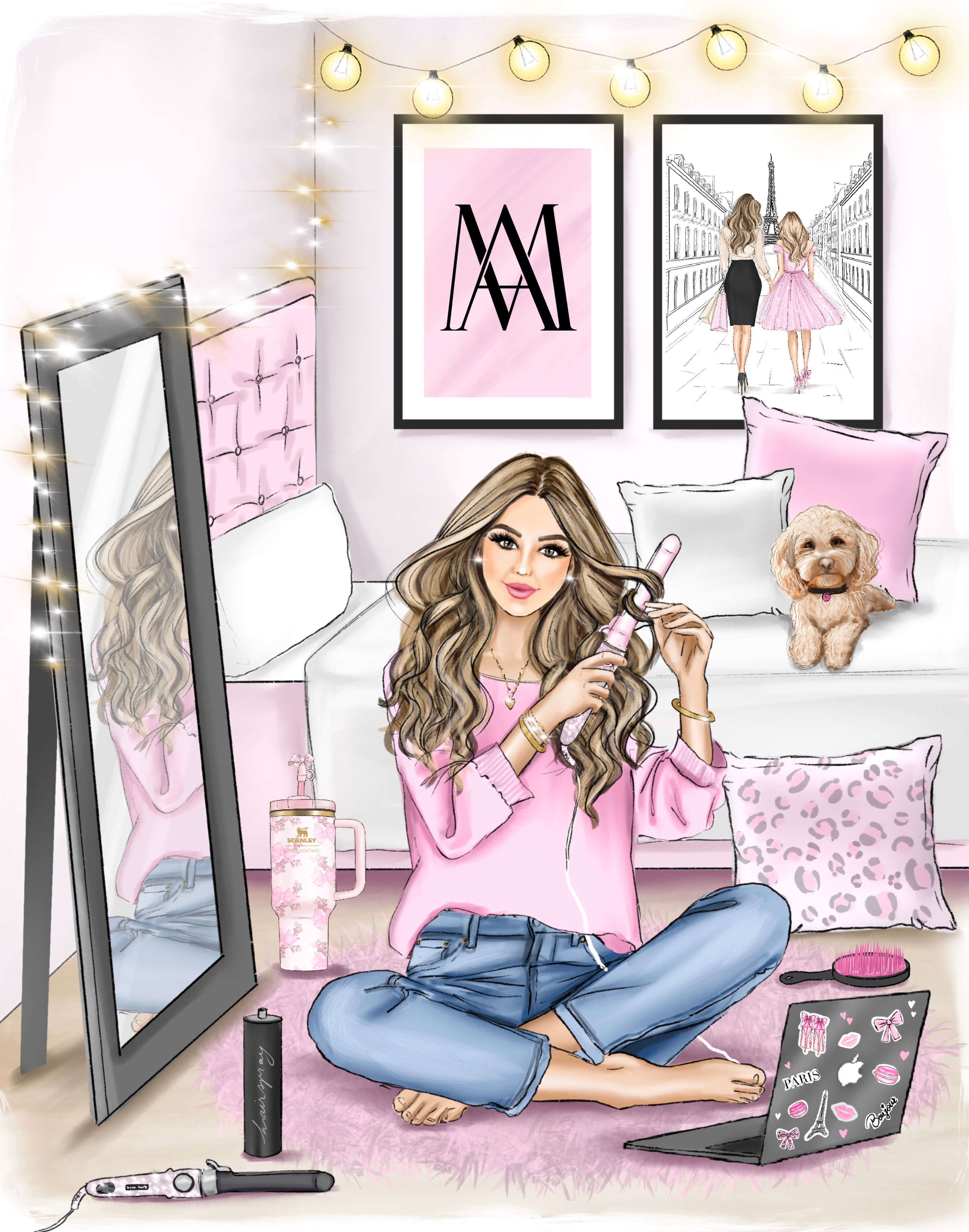 illustration amichele