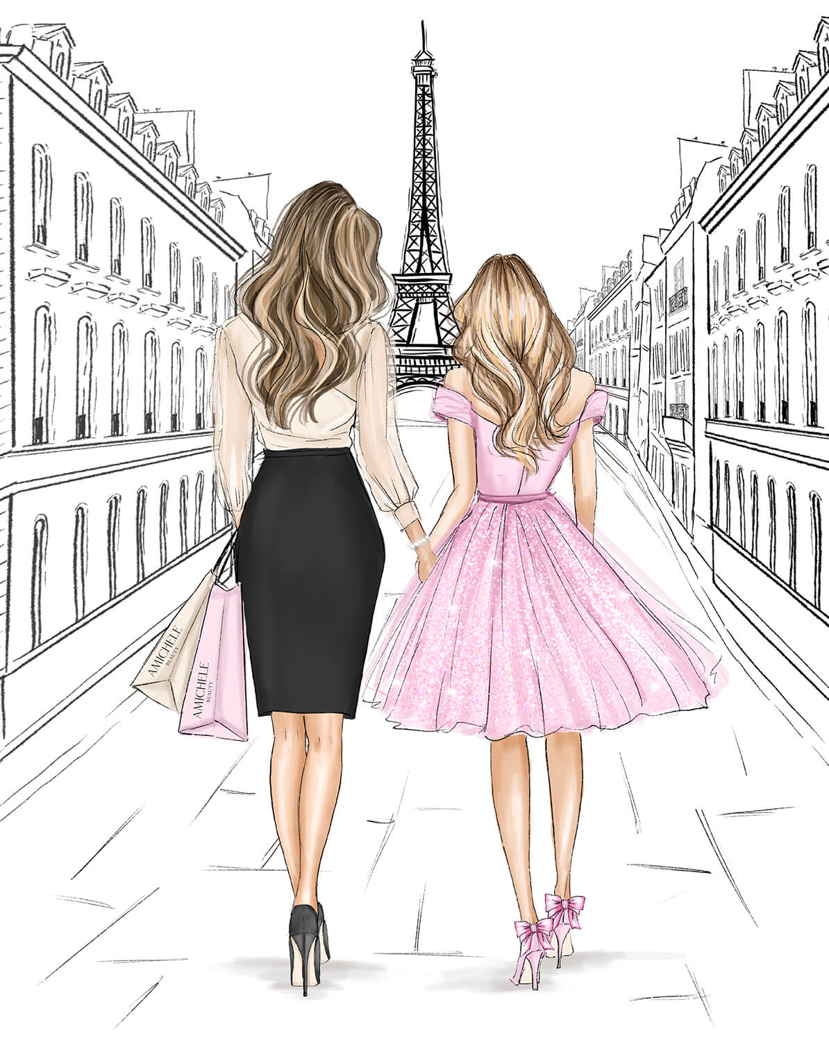 illustration amichele