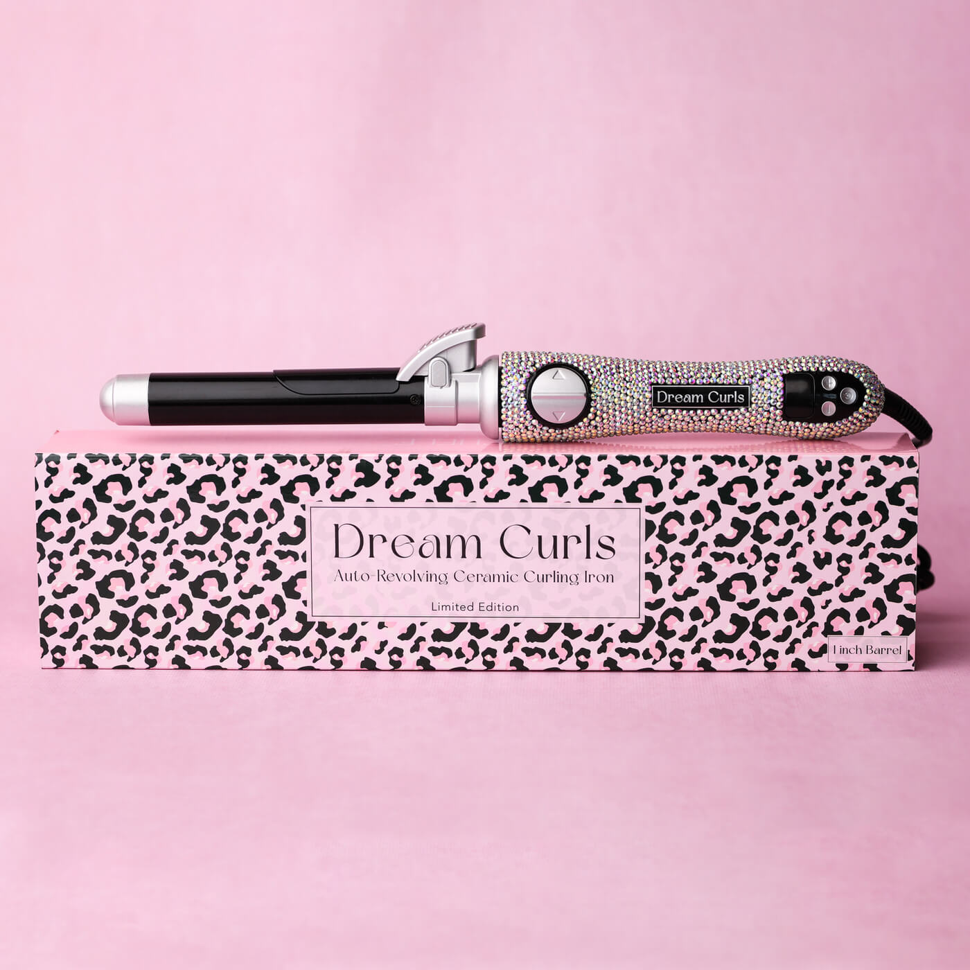 Black curling iron 